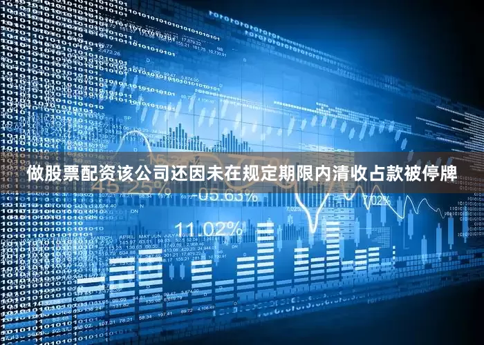 做股票配资该公司还因未在规定期限内清收占款被停牌
